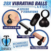 Lustful Pleasures 28x Vibrating Balls Large - Model LPVB-28 - Unisex - Intense Pleasure and Sensation - Black