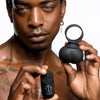 Luxe Pleasure Vibrating Balls X-Large - Model 28X - For Enhanced Couples' Play - Black - Adult Naughty Store