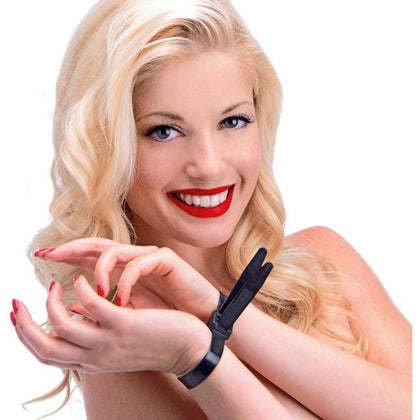 Misbehaved Black Zip Tie Police Cuffs - 5 Pack: The Ultimate Restraining Experience for Intense Roleplay and Bondage Exploration