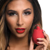 Bloomgasm FR-10X French Rose Licking and Vibrating Stimulator - Women's Clitoral and Nipple Pleasure Toy - Red