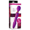 Introducing the SensaPleasure™ UPM-5000 Ultra PleasureMax Deluxe Thrusting and Vibrating Silicone Wand - Unisex - Full Body Stimulation - Purple - Adult Naughty Store