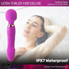 Introducing the SensaPleasure™ UPM-5000 Ultra PleasureMax Deluxe Thrusting and Vibrating Silicone Wand - Unisex - Full Body Stimulation - Purple - Adult Naughty Store