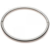 Elegant Steel Locking Collar - Model X123 - Unisex - Neck Restraint for Submissive Play - Silver