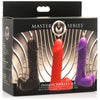 Passion Peckers Silicone Pistol Pounder Thrusting Vibrator - Model PP-500 - Unisex G-Spot and Prostate Pleasure - Black, Red