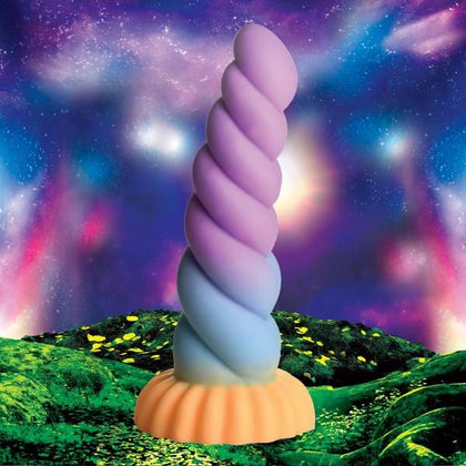 Introducing the Mystique Silicone Unicorn Dildo - Model UNI-2021: A Magical Delight for Sensual Pleasure! - Adult Naughty Store