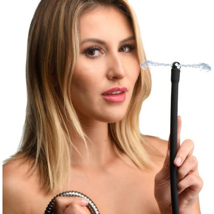 Clean Stream Premium Silicone Hose - Model CS-103.5 - Unisex Anal Enema System - Deep Cleaning - Black/Gray - Adult Naughty Store