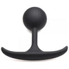 Silicone Comfort Plugs - Model M5: Premium Weighted Anal Plug for Enhanced Pleasure - Medium Size - Unisex - Pleasure Enhancer - Black - Adult Naughty Store