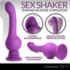 Introducing the PleasureMaxx™ PGS-3000 Silicone Shaking Stimulator - The Ultimate Purple Pleasure Machine! - Adult Naughty Store