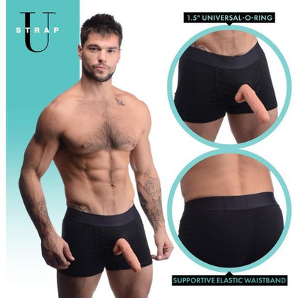 Armor Men's Boxer Harness With O-Ring - LXL: The Ultimate Comfort and Confidence for Strap-On Play