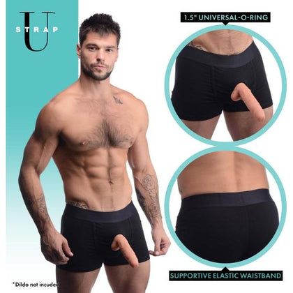 Armor Mens Boxer Harness With O-ring - ML: Versatile and Comfortable Lingerie for Men - Model AHB-ML - Enhance Pleasure and Confidence - Size Medium/Large