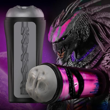 Introducing the Exquisite Pleasure Predator Creature Stroker - Model X1: The Ultimate Sensual Adventure for All Genders, Delivering Unparalleled Stimulation and Thrills in a Sleek Gray Finish