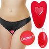 Introducing the Love Connection Zara Silicone Panty Vibe RCV-300 for Couples - Red - Adult Naughty Store