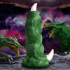 🐉💫 Divine Intimacy - Dragon Claw Silicone Dildo D1 - Unisex - Internal Stimulation - Green 🐲 - Adult Naughty Store