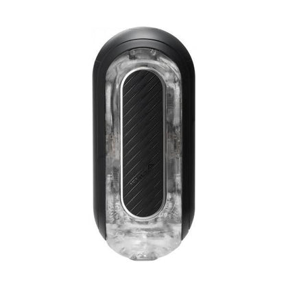 Tenga Flip Zero Gravity Vibrating Stroker Black - Ergonomic Male Vibrator Pleasuring the Shaft - Model FG-757B - Unisex - Black