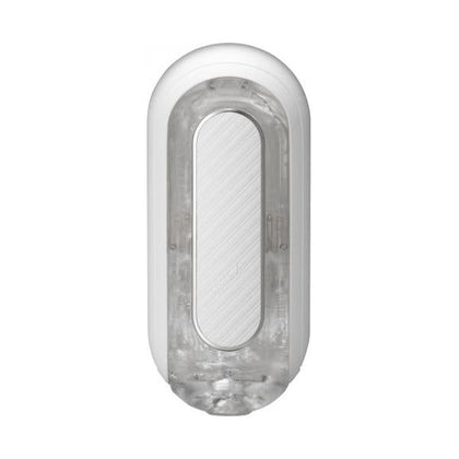 Tenga Flip Zero Gravity Vibrating Masturbator - Model FG-101 for Men, Dual Pleasure Stroker, White