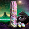 🐉 Dragon Spawn Ovipositor Silicone Dildo With Eggs: Exquisite Fantasy Pleasure Toy - Model XX1 - Unisex - Anal - Pastel Blue/Yellow/Pink/Black