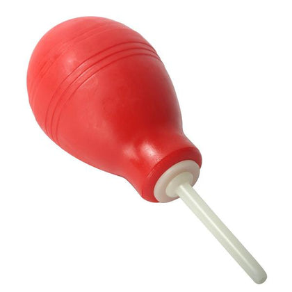CleanStream Enema Bulb Red - Quick and Easy Fix for Unisex Anal Cleaning