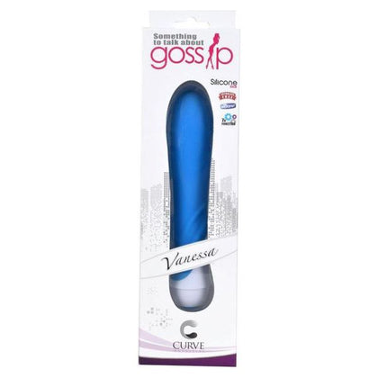 Curve Toys Vanessa 7 Function Silicone Vibe - Blue: The Ultimate Pleasure Experience for Women