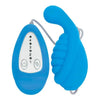 Curve Toys Whirl 4x Silicone Remote Vibe - Blue: The Sensational Pleasure Companion for Targeted Stimulation - Model W4XSV-Blue - Adult Naughty Store