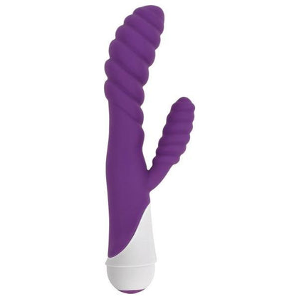 Introducing the Diana 20x Rippled Silicone Rabbit Vibe, Model DRV-20, a premium pleasure device for women.