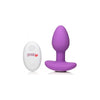 Introducing the SensaVibe SV-10X Pop Rocker Vibrating Silicone Plug - Model Violet: The Ultimate Pleasure for All Genders in Backdoor Bliss! - Adult Naughty Store