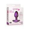 Introducing the SensaVibe SV-10X Pop Rocker Vibrating Silicone Plug - Model Violet: The Ultimate Pleasure for All Genders in Backdoor Bliss! - Adult Naughty Store