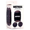 Mistress Mini Double Stroker - Dark: The Ultimate Pleasure for Both Ass and Mouth - Adult Naughty Store