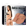 Mistress Mia Backdoor Butt - Realistic Dual Entry Anal Masturbator for Men - Model MM-001 - Tan - Adult Naughty Store