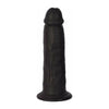 Curve Toys Jock 7 Inch Dong - Black, Realistic Veiny Shaft, Suction Cup Base, Male Pleasure Toy - Adult Naughty Store