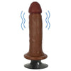 Curve Toys Jock Medium Vibrating Dildo - Model 6X - Unisex Pleasure - Realistic Texture - Medium - Adult Naughty Store