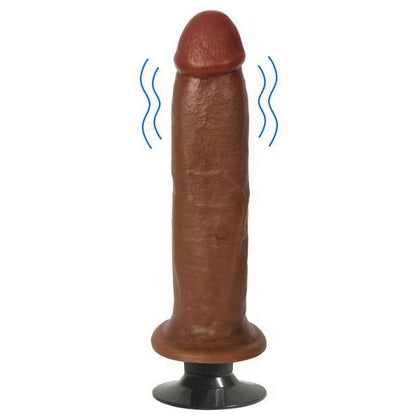 Curve Toys Jock Medium Vibrating Dildo - Model JMD-8 - Unisex Pleasure - Medium - Adult Naughty Store