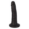 Curve Toys Thinz 6 Inch Slim Dong - Model THZ-6SD - Unisex - Pleasure for Tight Spaces - Dark - Adult Naughty Store