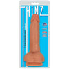 Curve Toys Thinz 7 Inch Slim Dildo With Balls - Light: The Perfect Pleasure Companion for Intimate Moments - Adult Naughty Store