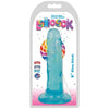 Curve Toys 6 Inch Slim Stick Berry Ice Dildo - Model SBD-6 - Unisex Pleasure - Blue - Adult Naughty Store