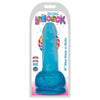 Curve Toys 6 Inch Slim Stick With Balls Berry Ice Dildo - Model BID-624 | For Him and Her | Intense Pleasure | Blue - Adult Naughty Store