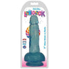 Curve Toys 7SSBID-01 Translucent Blue Slim Stick With Balls Dildo - Ultimate Pleasure for All Genders - Adult Naughty Store