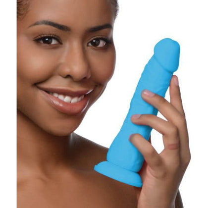 Curve Toys 7 Inch Silicone Dildo - Berry: The Ultimate Pleasure Delight