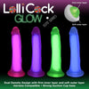 Curve Toys Glow-in-the-Dark Silicone Dildo - Model G-2021 - Unisex Pleasure - Green - Adult Naughty Store