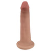 Curve Toys Easy Riders 7 Inch Dual Density Dildo - Model ER-7DD | Unisex | Vaginal and Anal Stimulation | Flesh - Adult Naughty Store