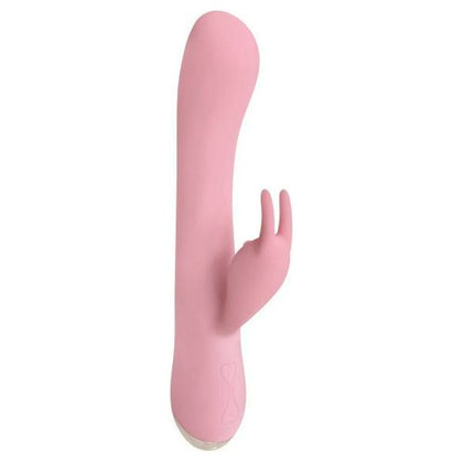 Power Bunnies Jitters 21x Silicone Rabbit Vibrator - Intense Dual Stimulation for Her - Pink