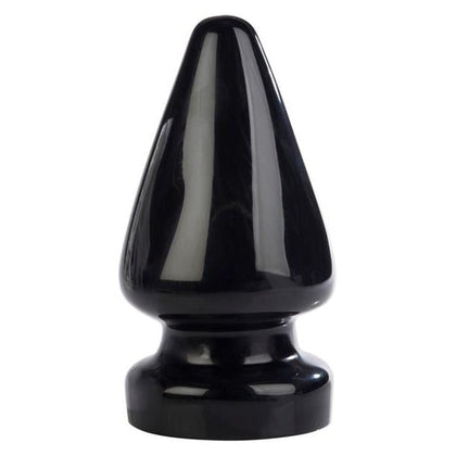 Introducing the Xtra Large Black Rubber Butt Plug - Model XLBP-001: The Ultimate Anal Pleasure for Adventurous Enthusiasts - Adult Naughty Store