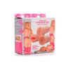 Jesse Jane Three Way Stroker Set - Ultimate Pleasure for Men - Mouth, Pussy, and Ass - Model JJ-001 - Beige - Adult Naughty Store