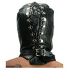 Strict Leather Premium Locking Slave Hood - Small: The Ultimate BDSM Headgear for Submissive Play, Model SLH-001, Unisex, Full Coverage, Black - Adult Naughty Store