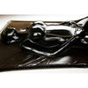 Introducing the SensaLatex Extreme Black Latex Vacuum Bed - Model X1B4: Ultimate Immobilization for Unparalleled Pleasure