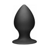 Tom of Finland XL Silicone Anal Plug - Model XLP-001 - Unisex Pleasure - Black - Adult Naughty Store