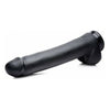 Introducing the SensaFirm™ Master Suction Cup Dildo Black: The Ultimate Pleasure Experience for All Genders! - Adult Naughty Store