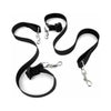 Frisky Nylon Tethers Black - Adjustable Beginner-Friendly Restraints for Enhanced Bedroom Adventures - Adult Naughty Store