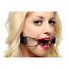 Strict Spider Mouth Gag - O-S Black: The Ultimate Open-Mouth Bondage Gag for Unparalleled Sensory Deprivation and Intense Pleasure - Adult Naughty Store