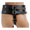 Luxury Leather Forced Orgasm Belt - Intense Pleasure Device for Couples - Model X1 - Unisex - Full-Body Stimulation - Black