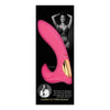 The Cousins Group GG Spot & Clitoral Vibe - Model C2022 - Women's Rechargeable G-Spot Rabbit Style Vibrator - Dual Stimulation - Deep Pink
